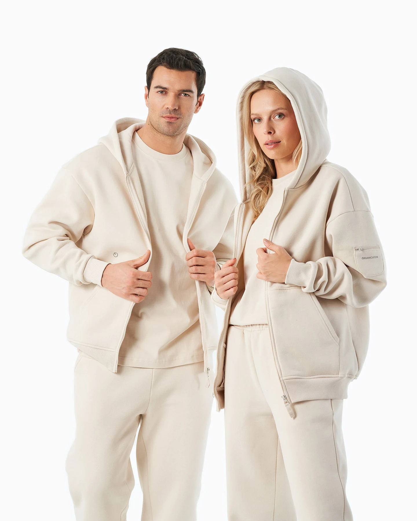 Organication Sweatjacke – Ansicht 4