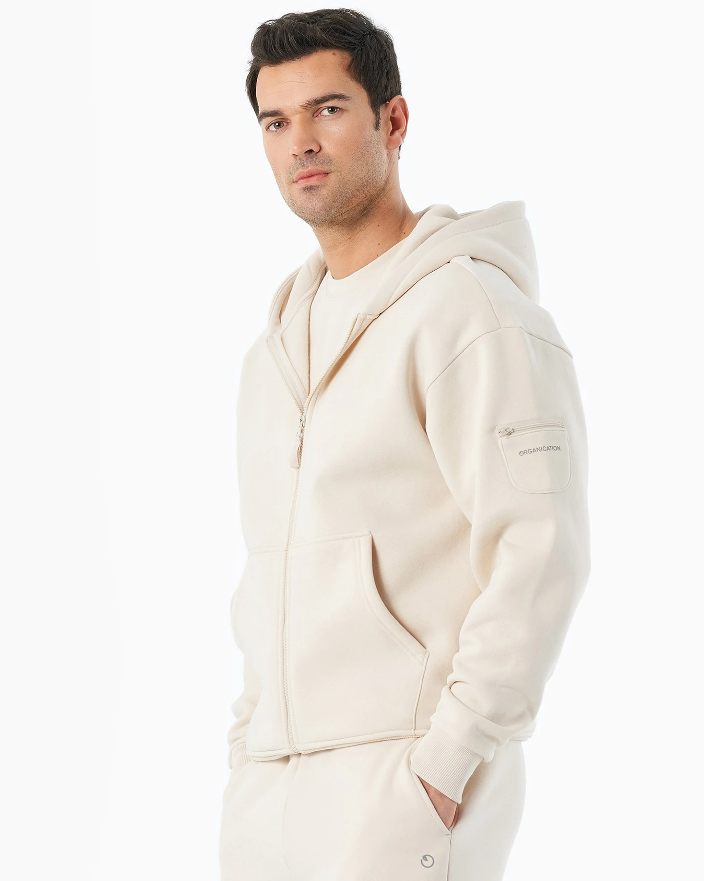 Organication Sweatjacke – Ansicht 5