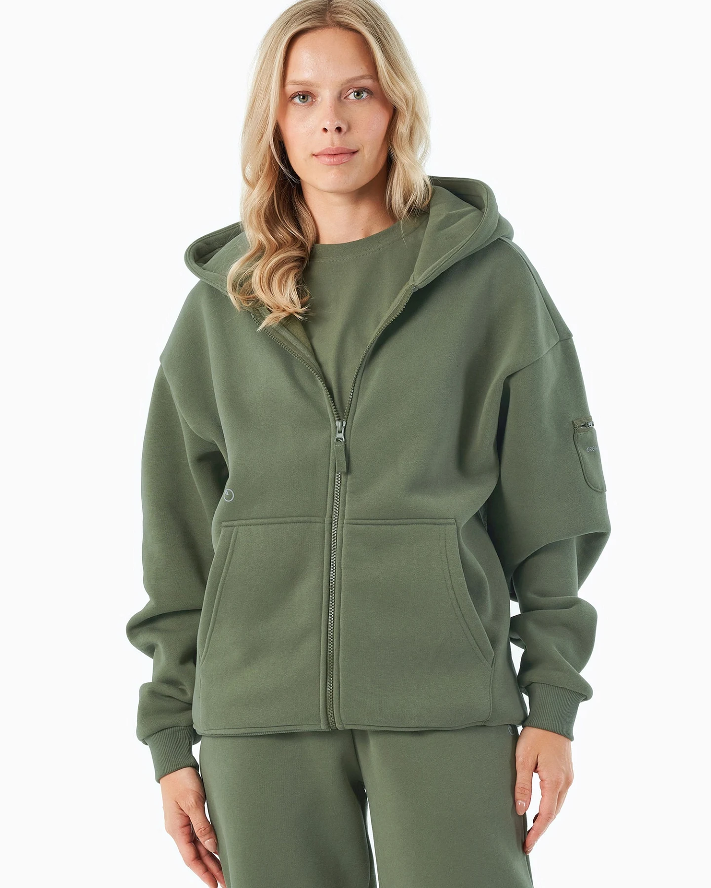 Organication Sweatjacke – Ansicht 2