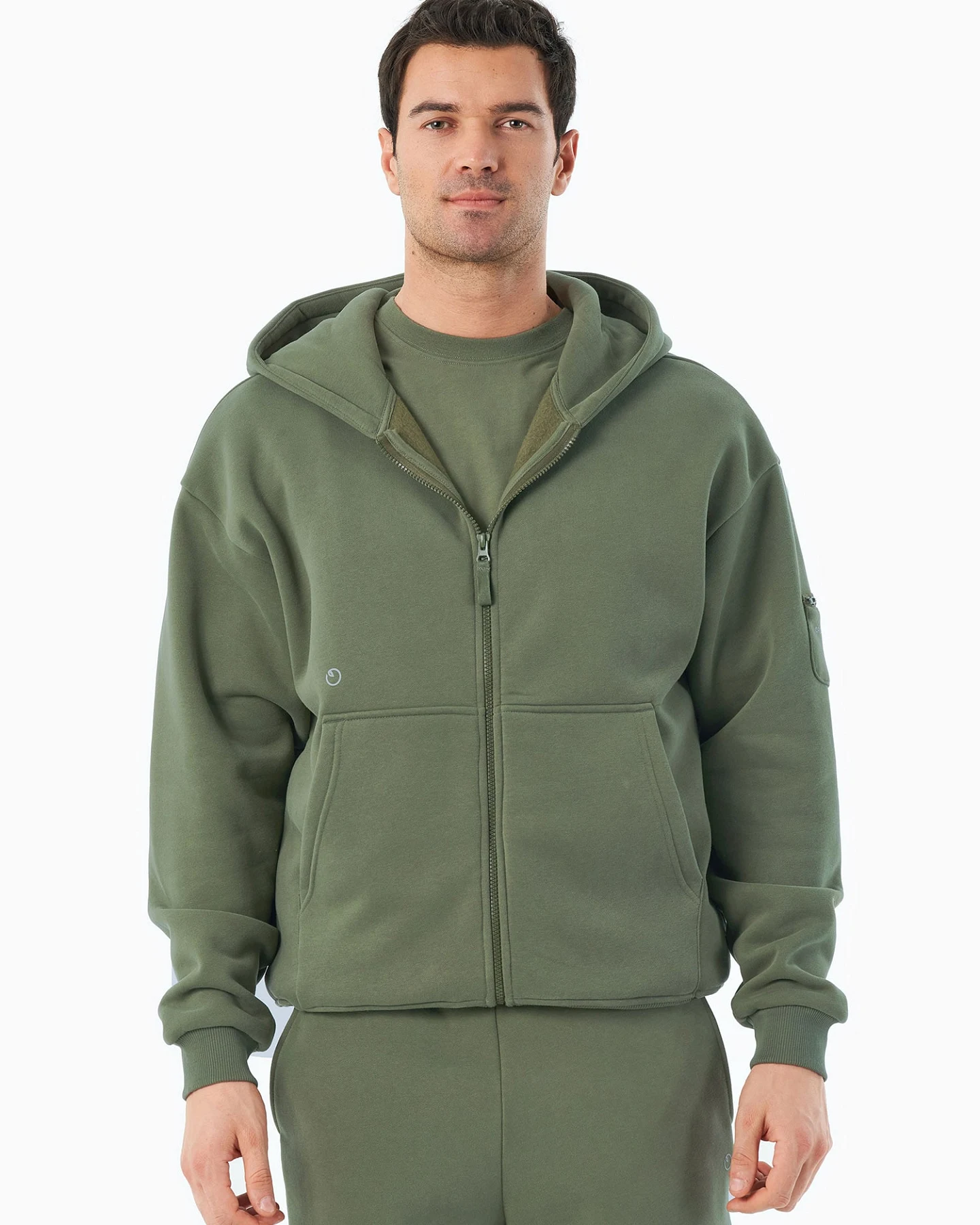Organication Sweatjacke – Ansicht 3