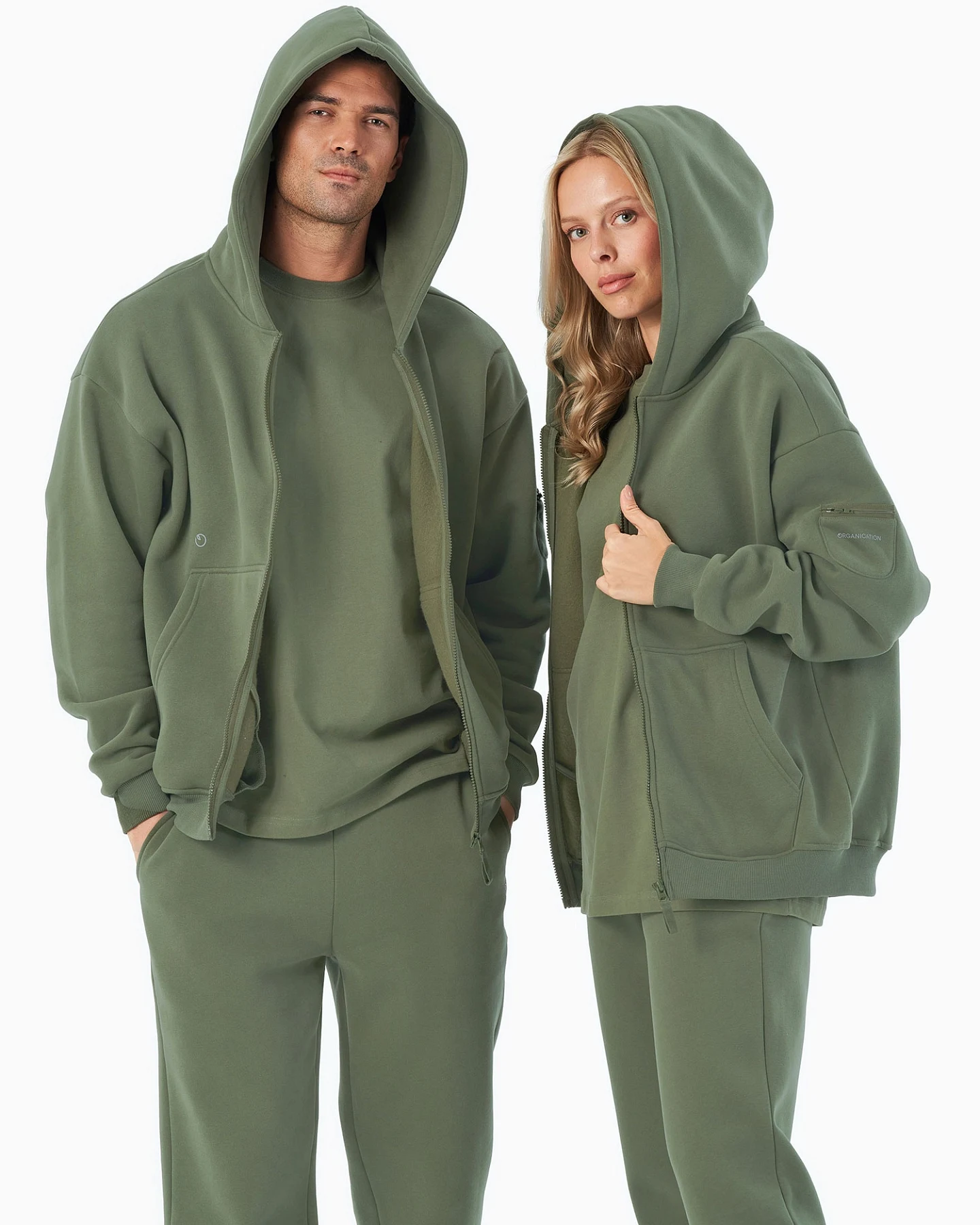 Organication Sweatjacke – Ansicht 4