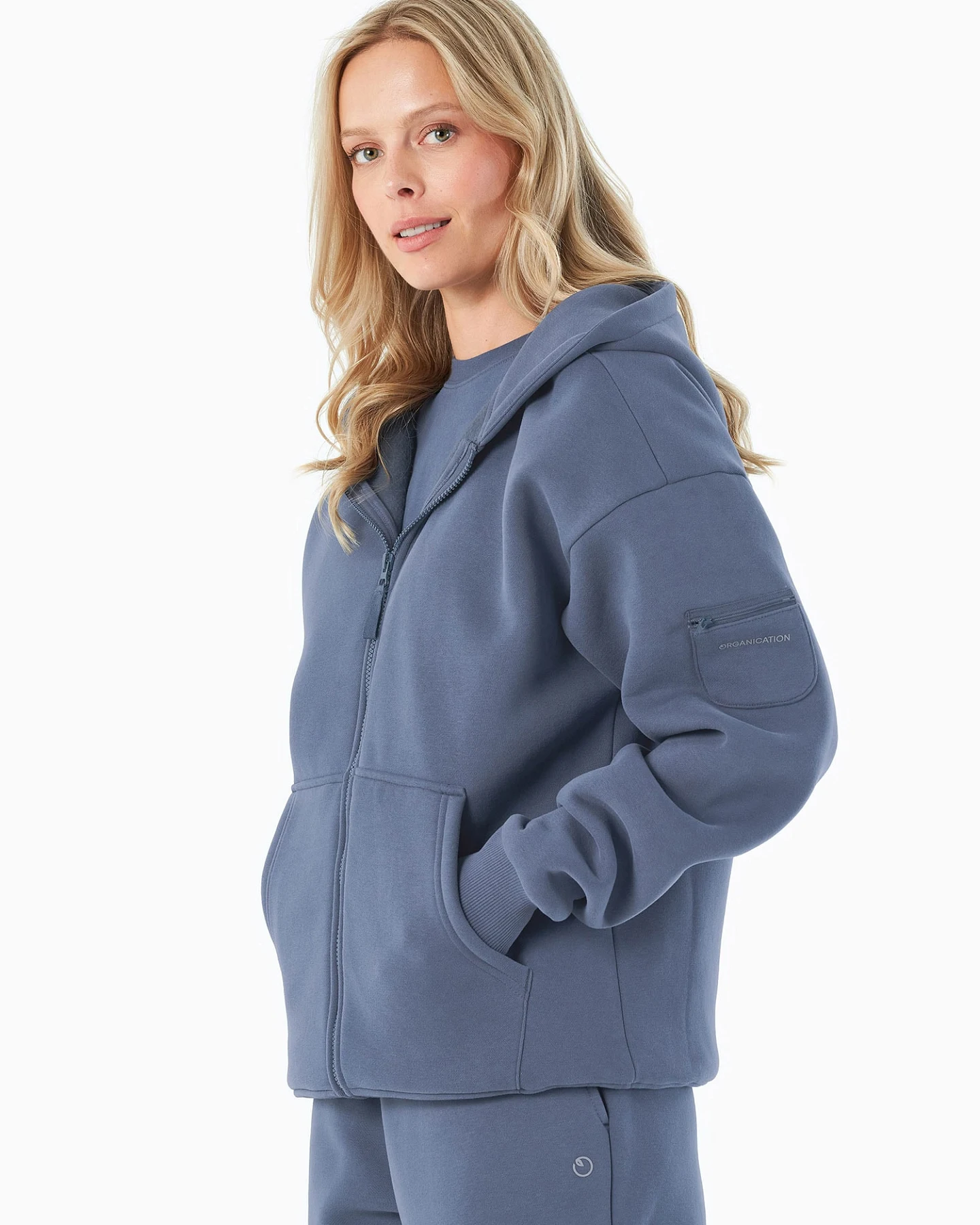 Organication Sweatjacke – Ansicht 5