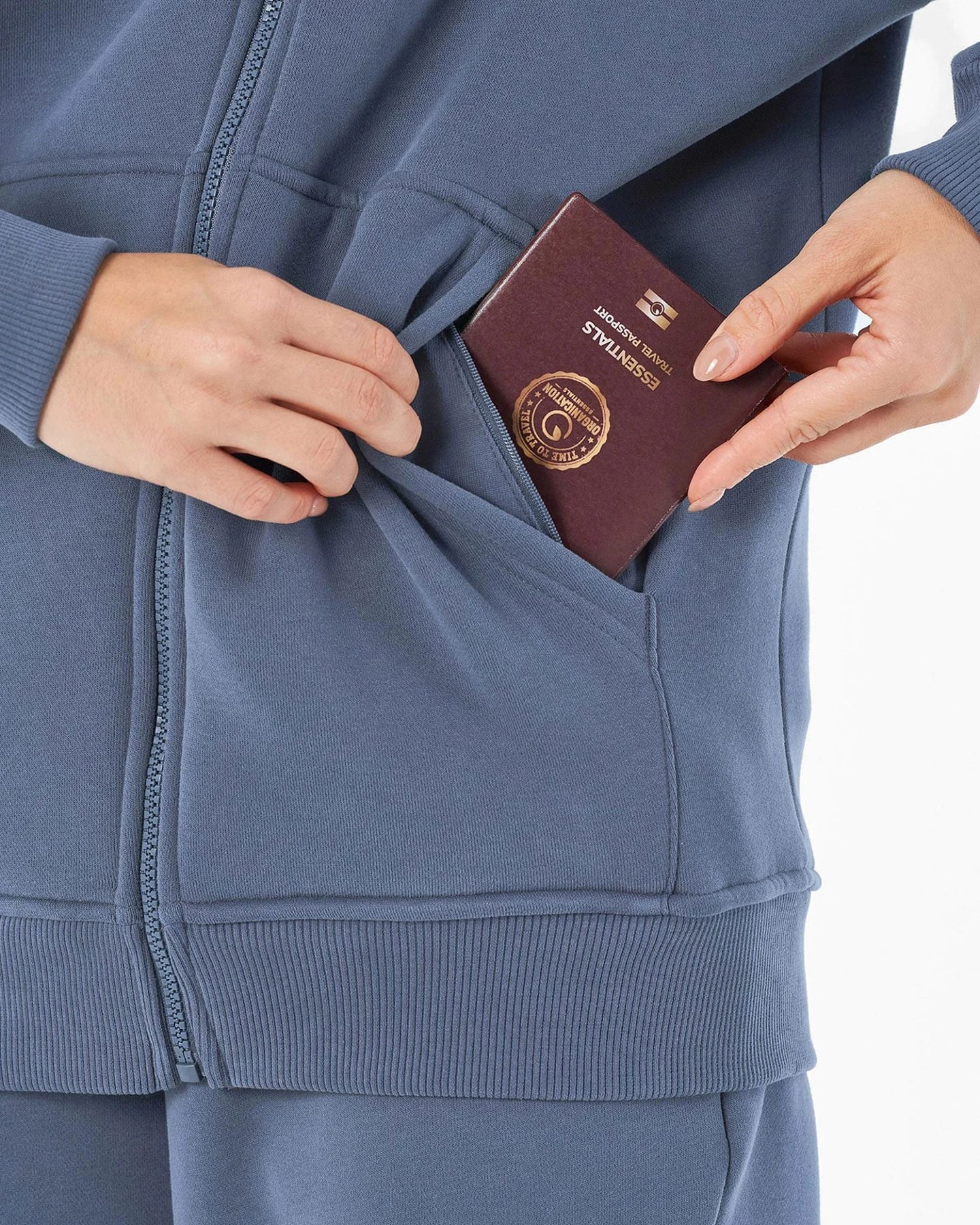 Organication Sweatjacke – Ansicht 6