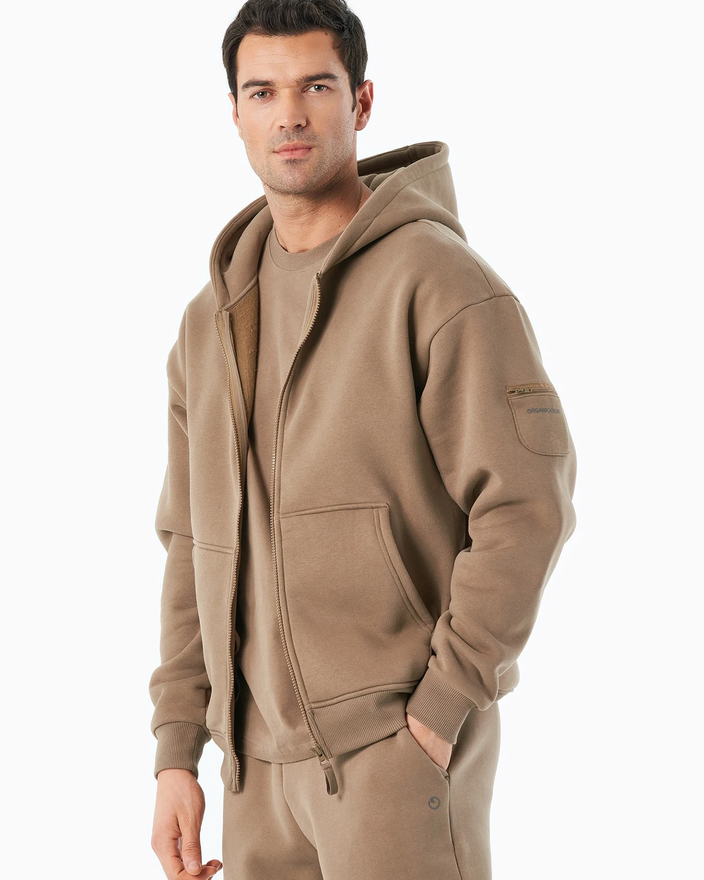 Organication Sweatjacke – Ansicht 5