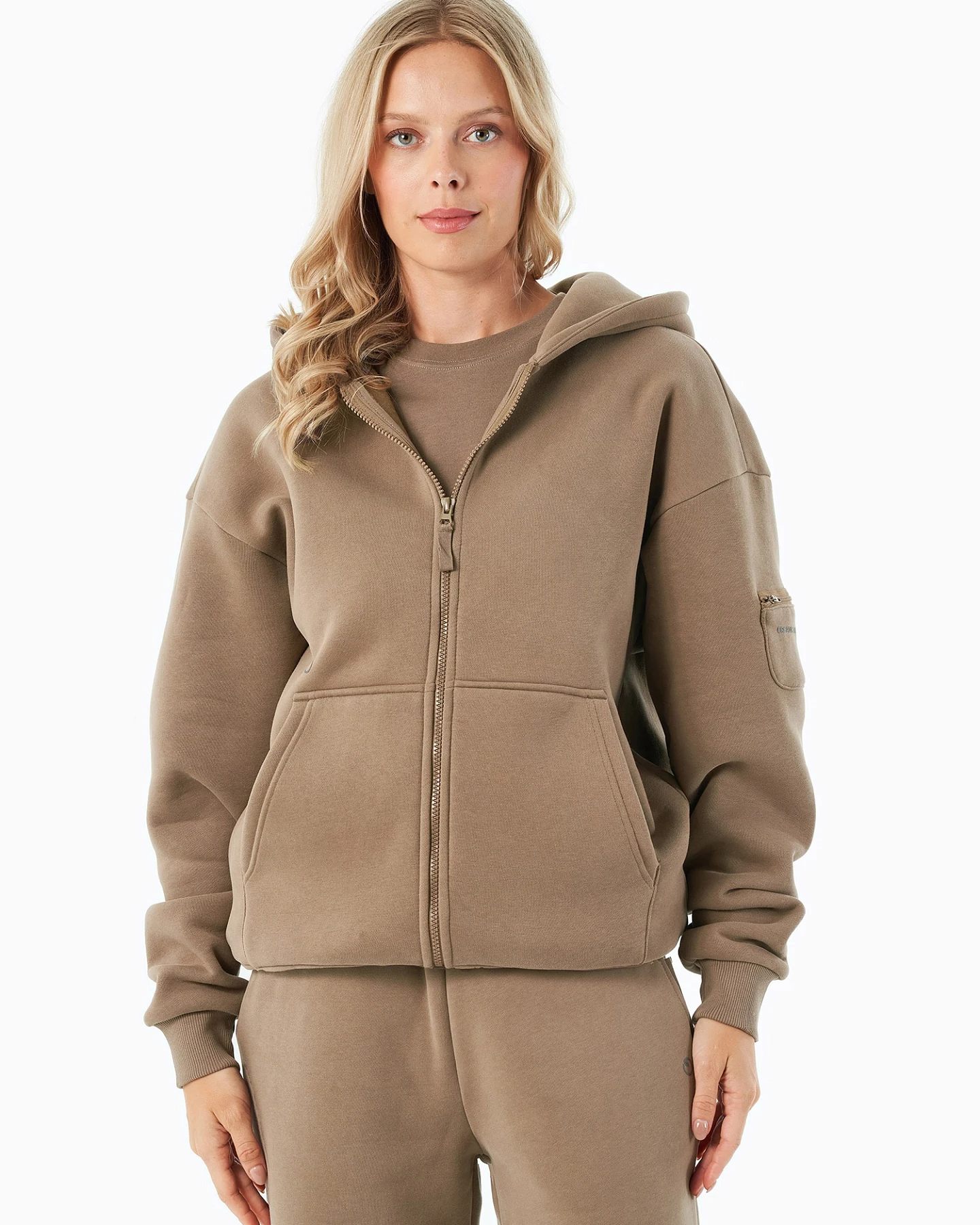 Organication Sweatjacke – Ansicht 3