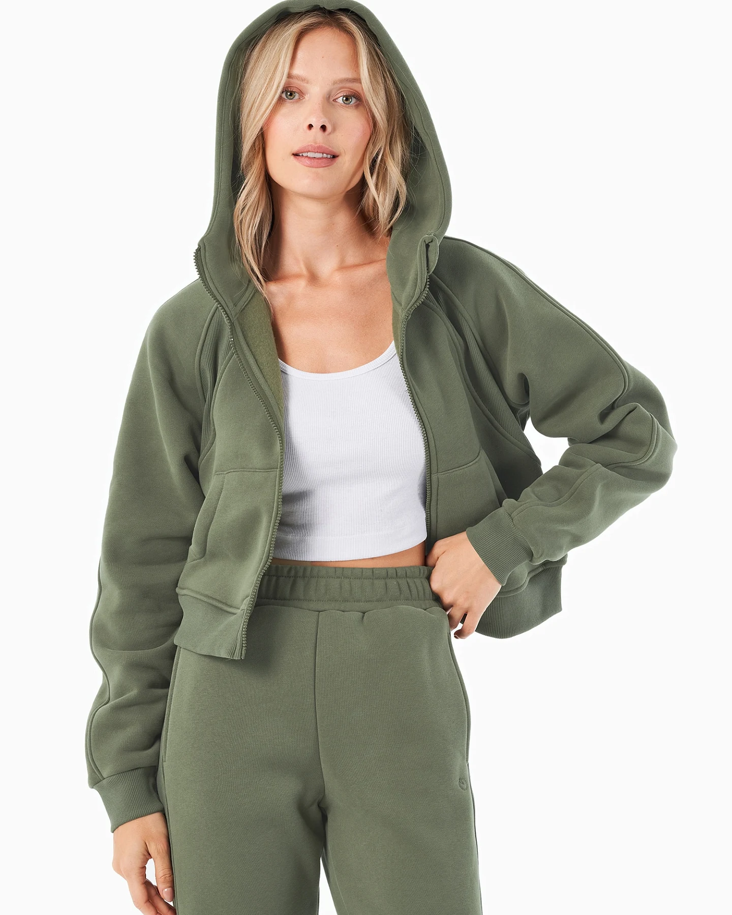 Organication Sweatjacke – Ansicht 4