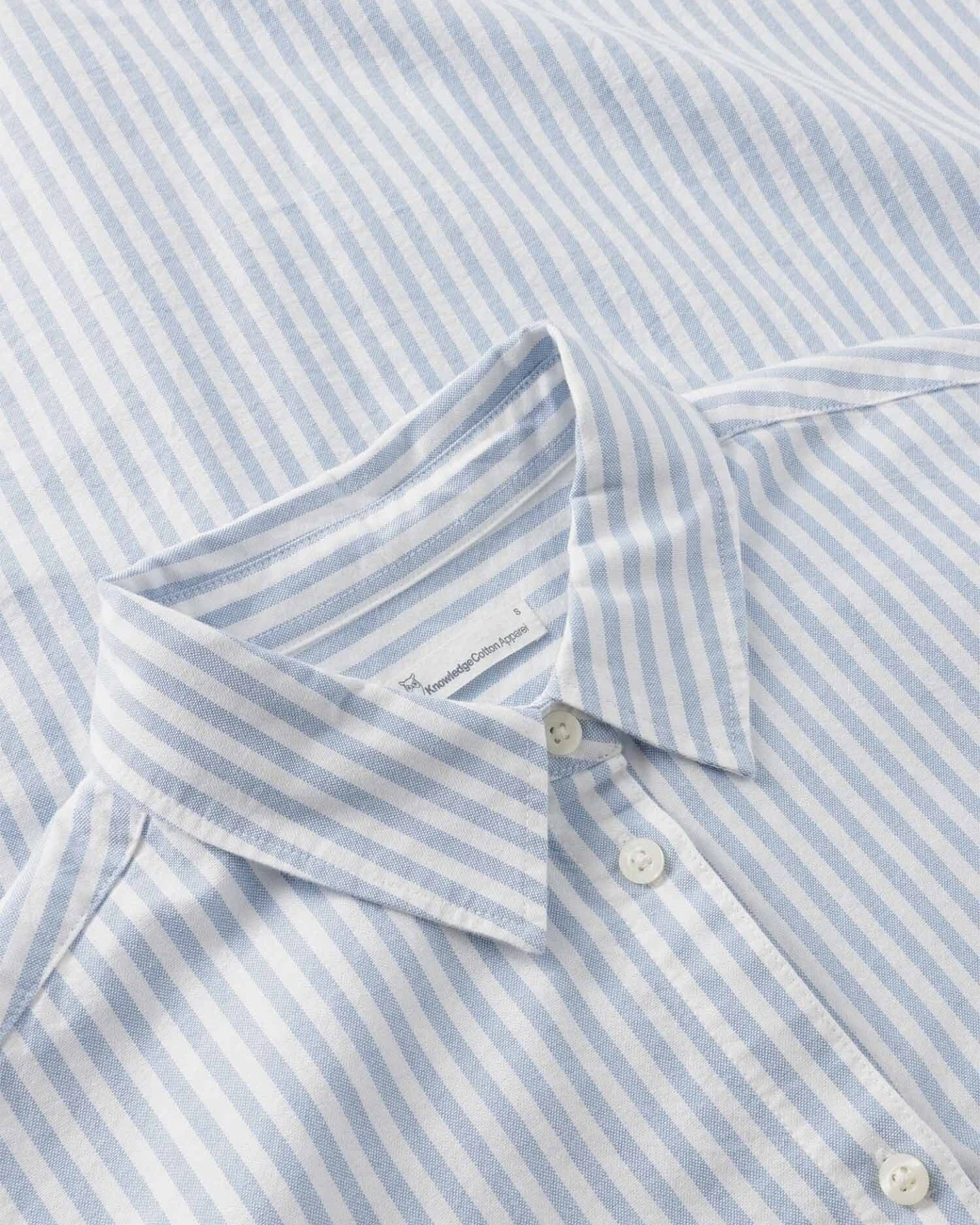 KnowledgeCotton Apparel Bluse Oxford – Ansicht 4