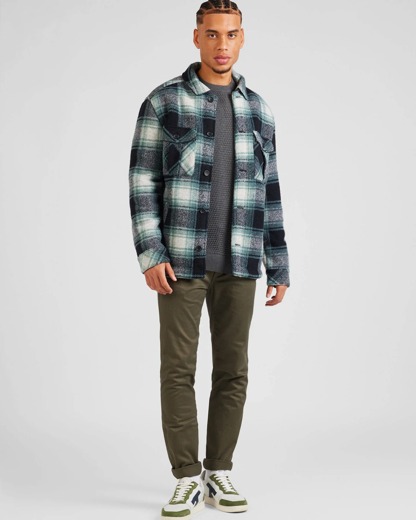KnowledgeCotton Apparel Pullover Vagn – Ansicht 4