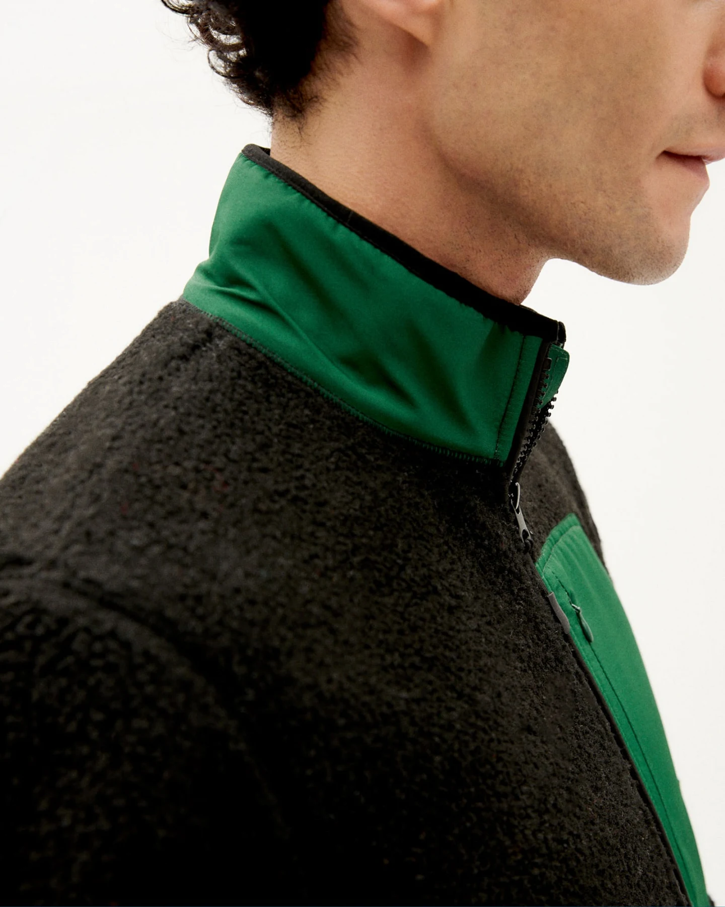 Thinking MU Fleecejacke Lewis – Ansicht 2
