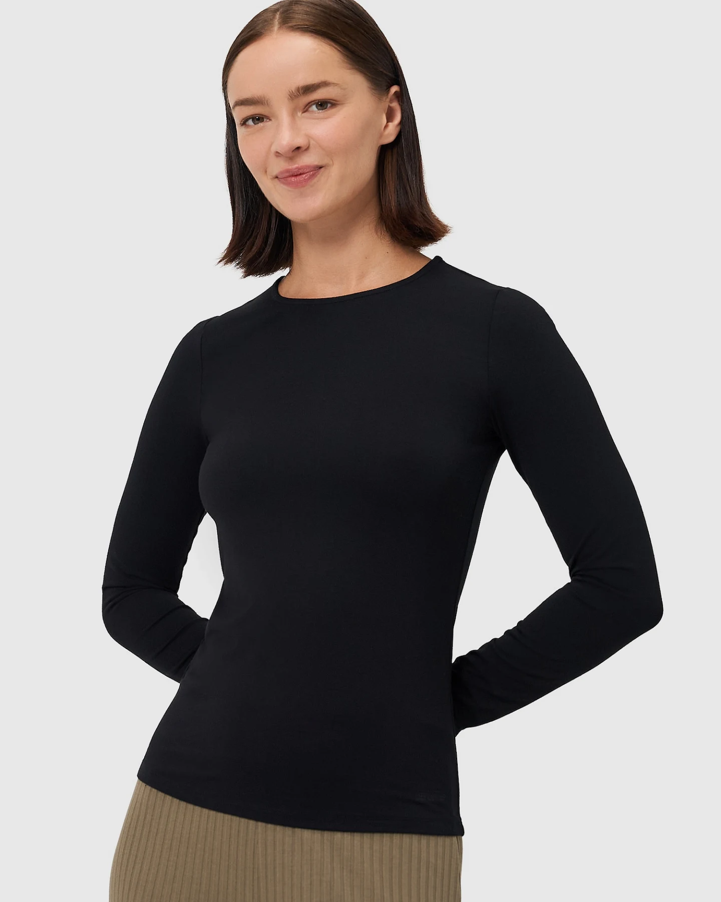 Les Lunes Langarmshirt Saage – Ansicht 4