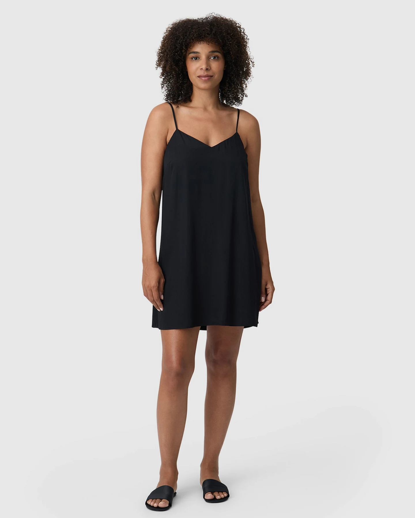 Les Lunes Mittellanges Neglig BLOOM Sleep Dress shiny – Ansicht 3