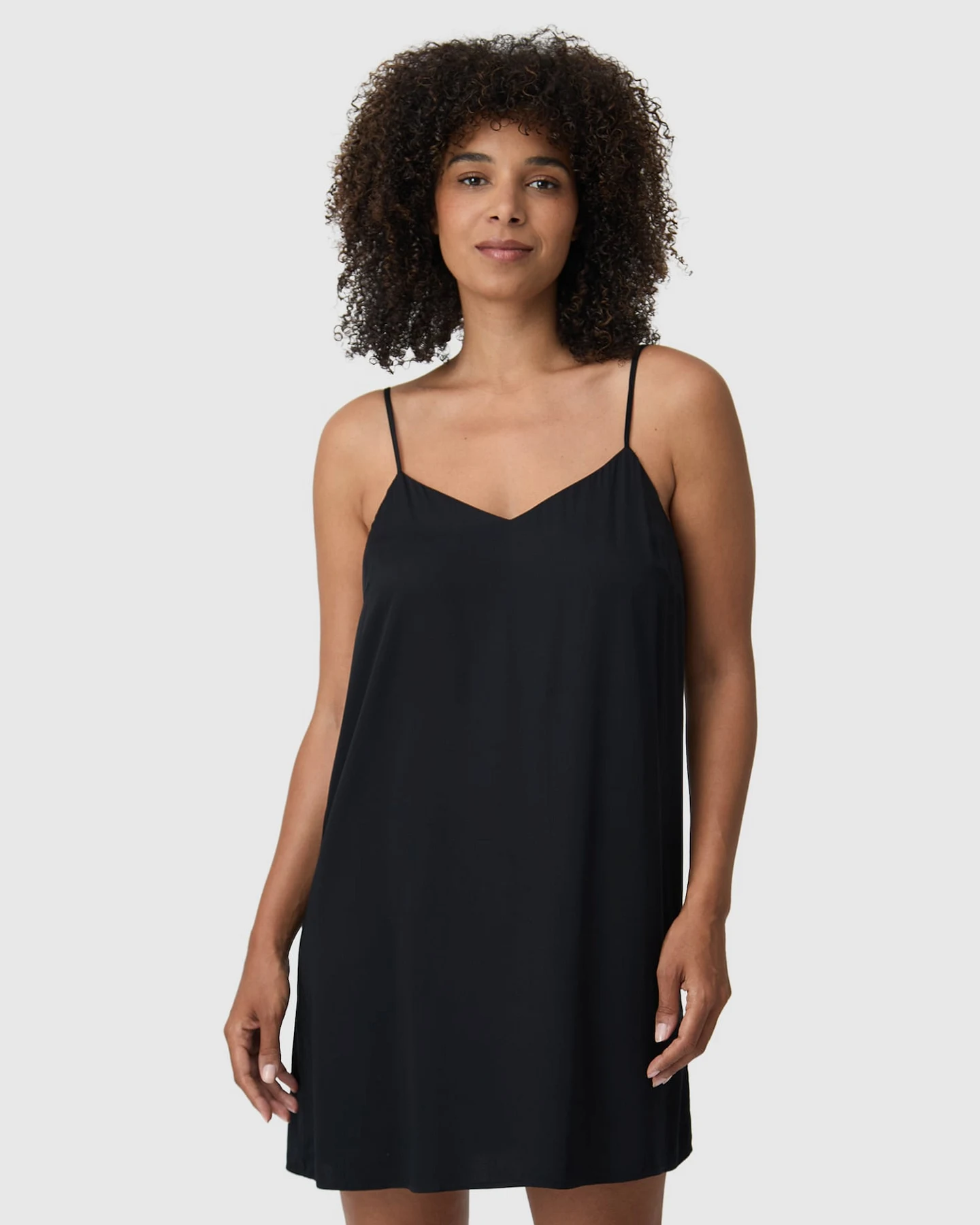 Les Lunes Mittellanges Neglig BLOOM Sleep Dress shiny – Ansicht 2
