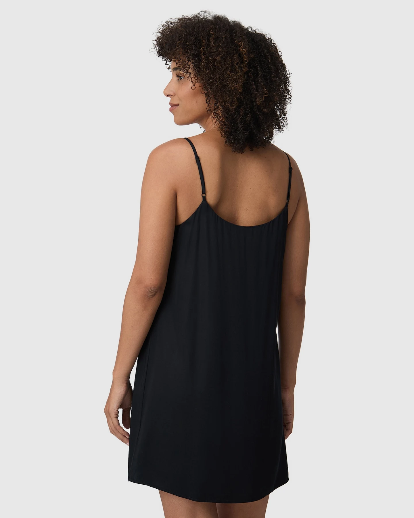 Les Lunes Mittellanges Neglig BLOOM Sleep Dress shiny – Ansicht 4