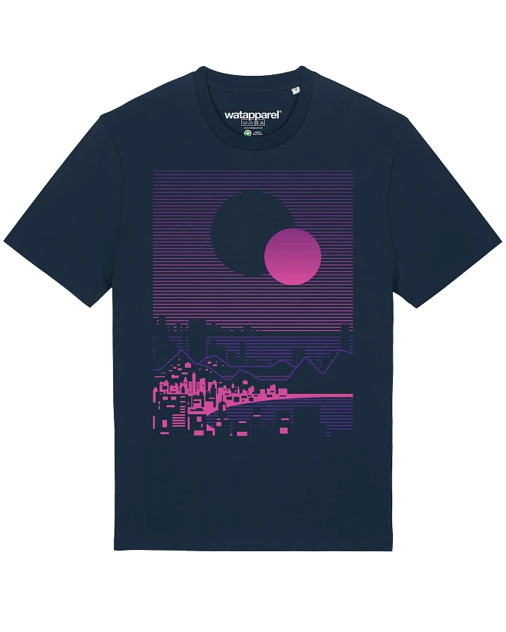 Watapparel Shirt Sun and Moon Skyline