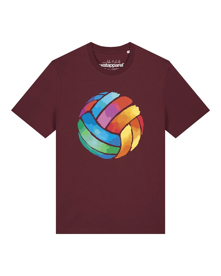 Watapparel T-Shirt Volleyball in Watercolor