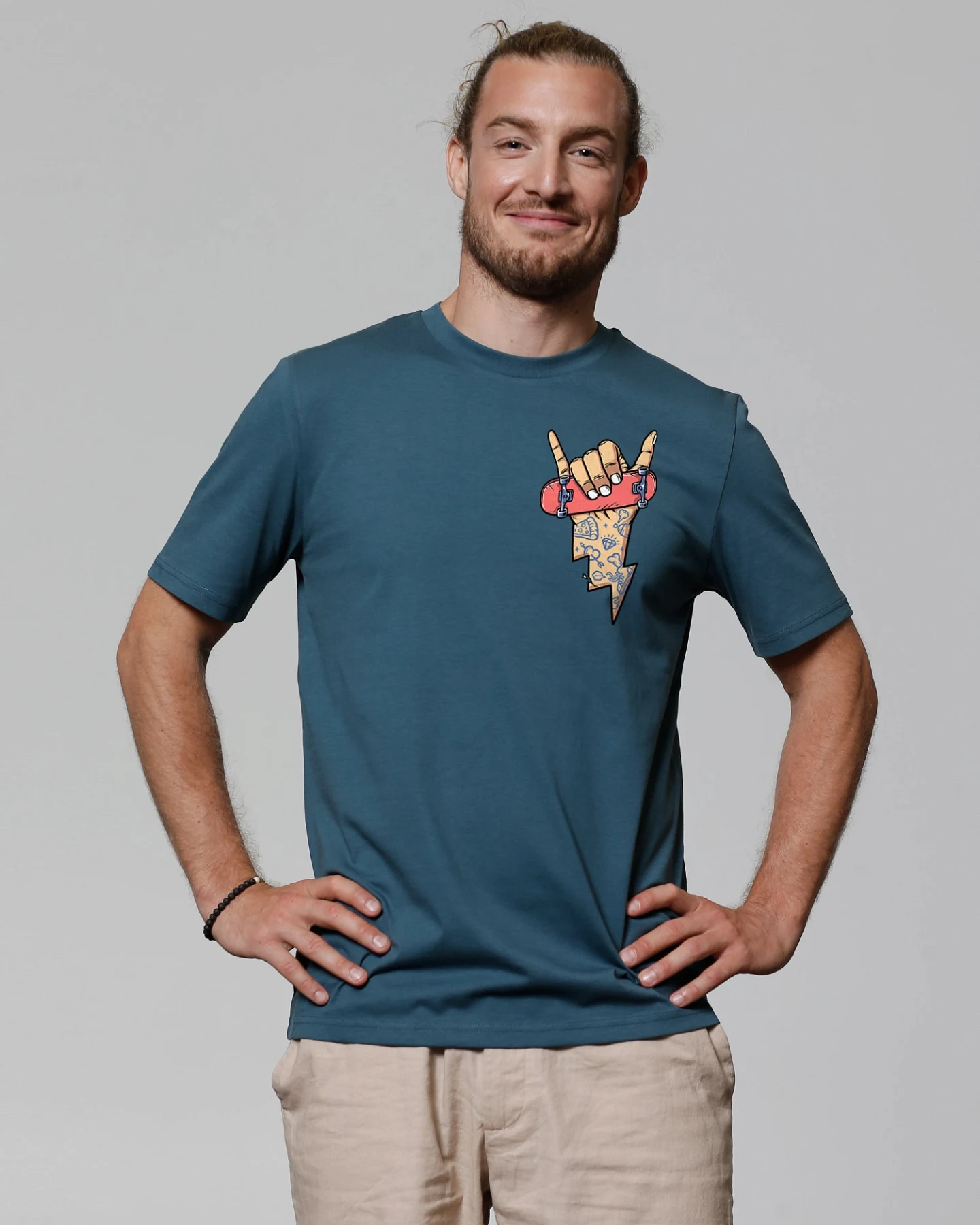 Watapparel T-Shirt Skateboard – Ansicht 2