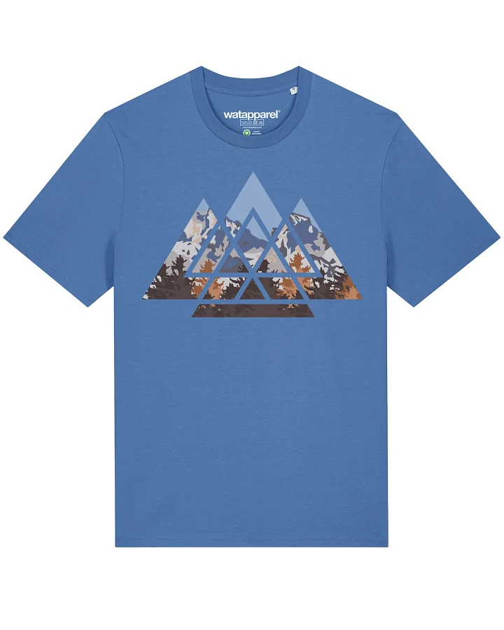 Watapparel Shirt Geometric Landscape