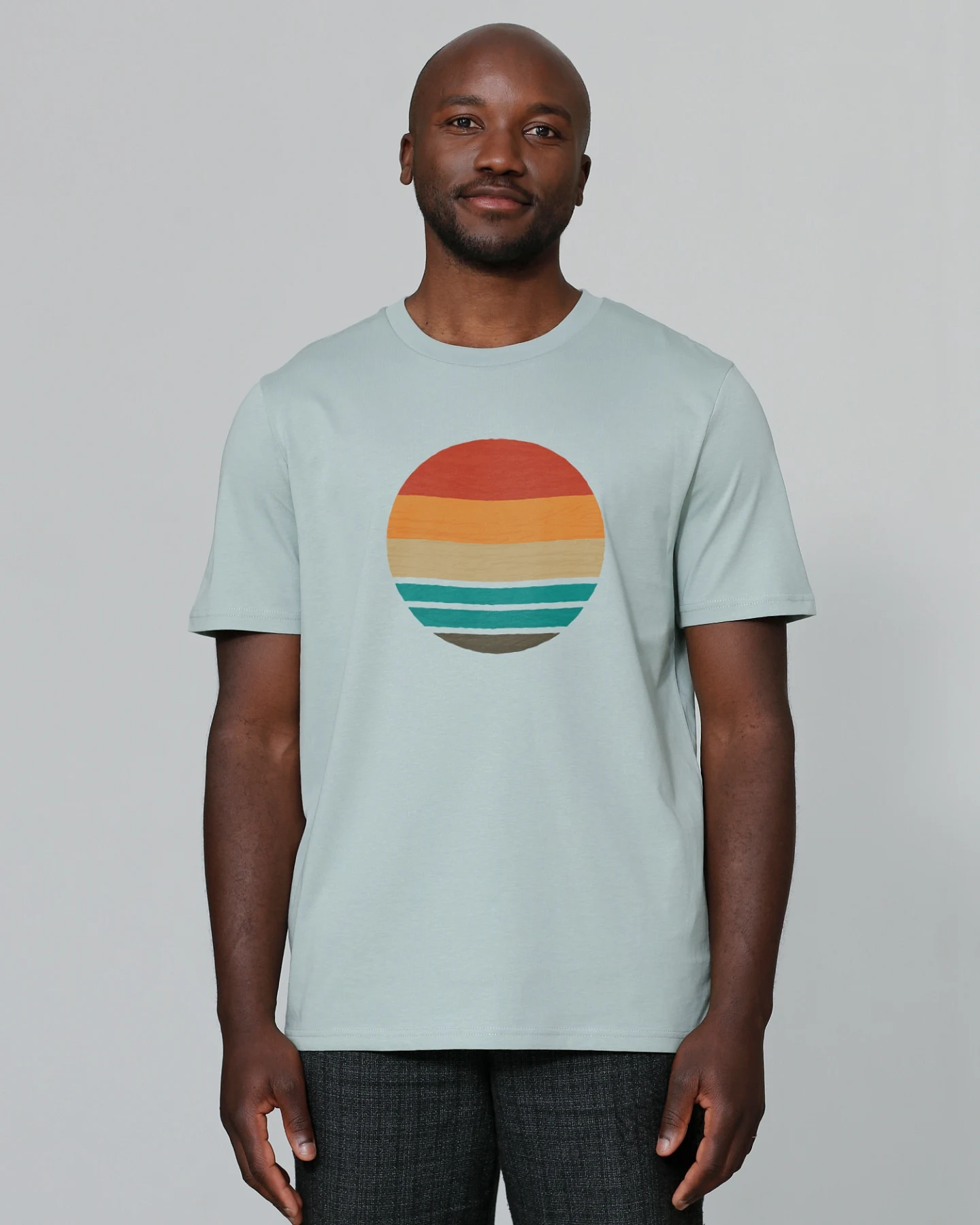 Watapparel Shirt Retro Sunset Ocean – Ansicht 2