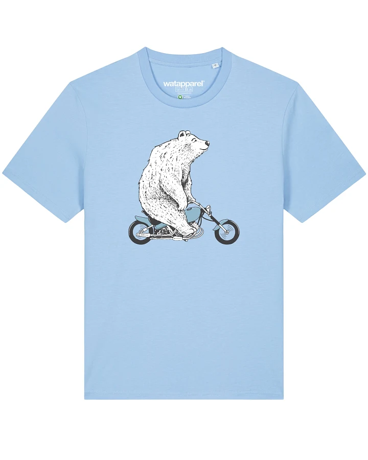 Watapparel T-Shirt Bär auf Bike