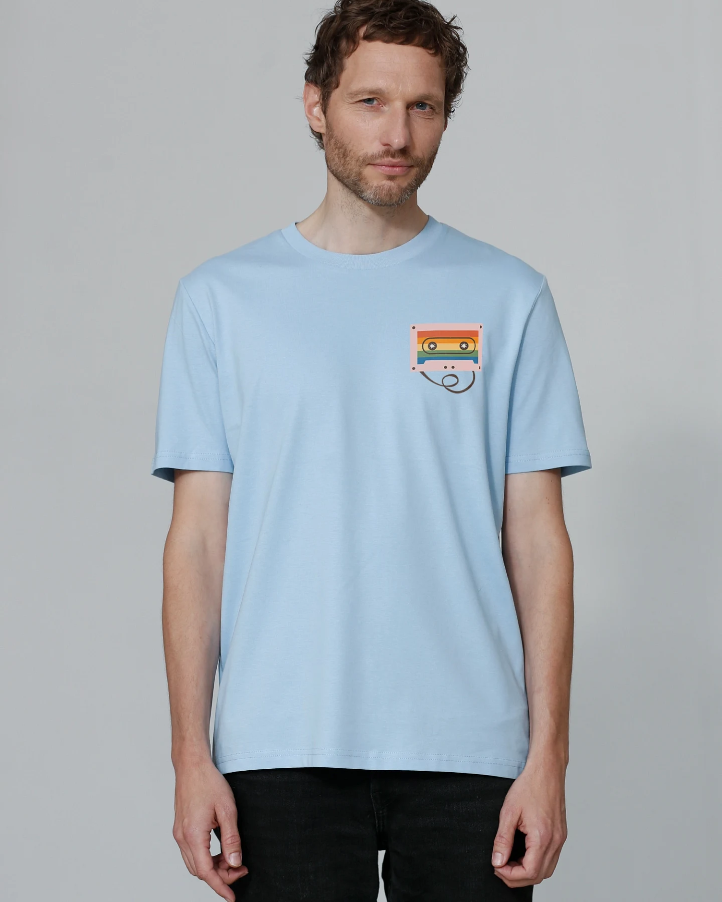 Watapparel T-Shirt Rainbow Cassette – Ansicht 2