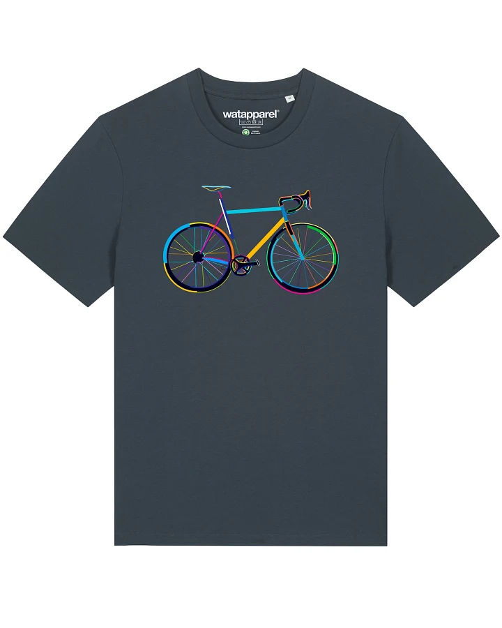 Watapparel T-Shirt Fahrrad by night