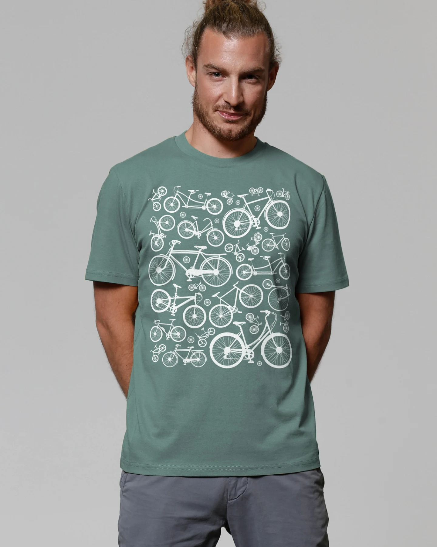 Watapparel T-Shirt Fahrräder – Ansicht 2