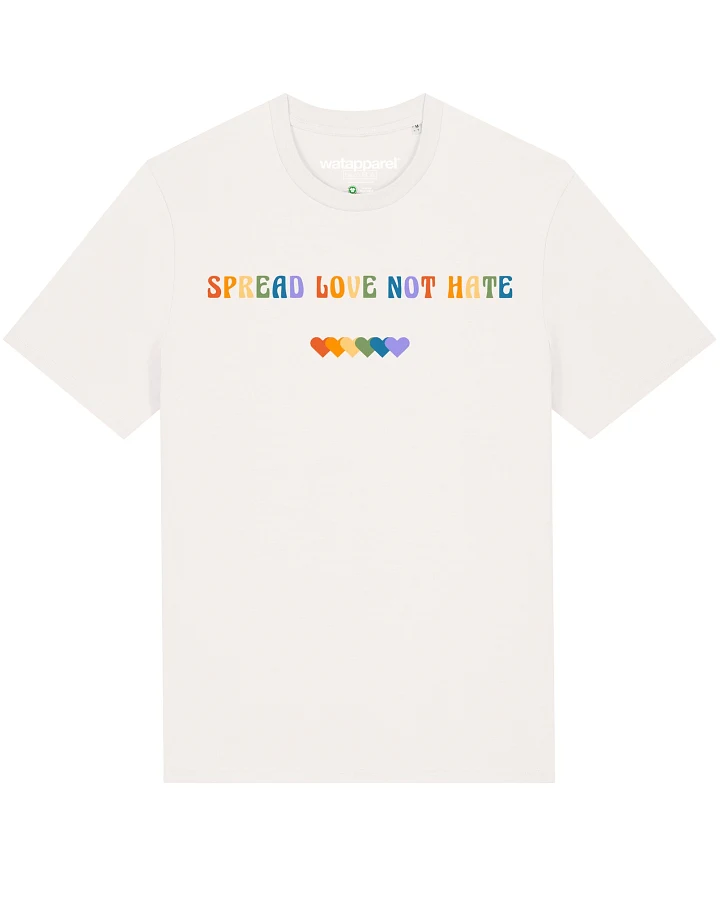 Produktseite: Watapparel Shirt Spread Love not Hate