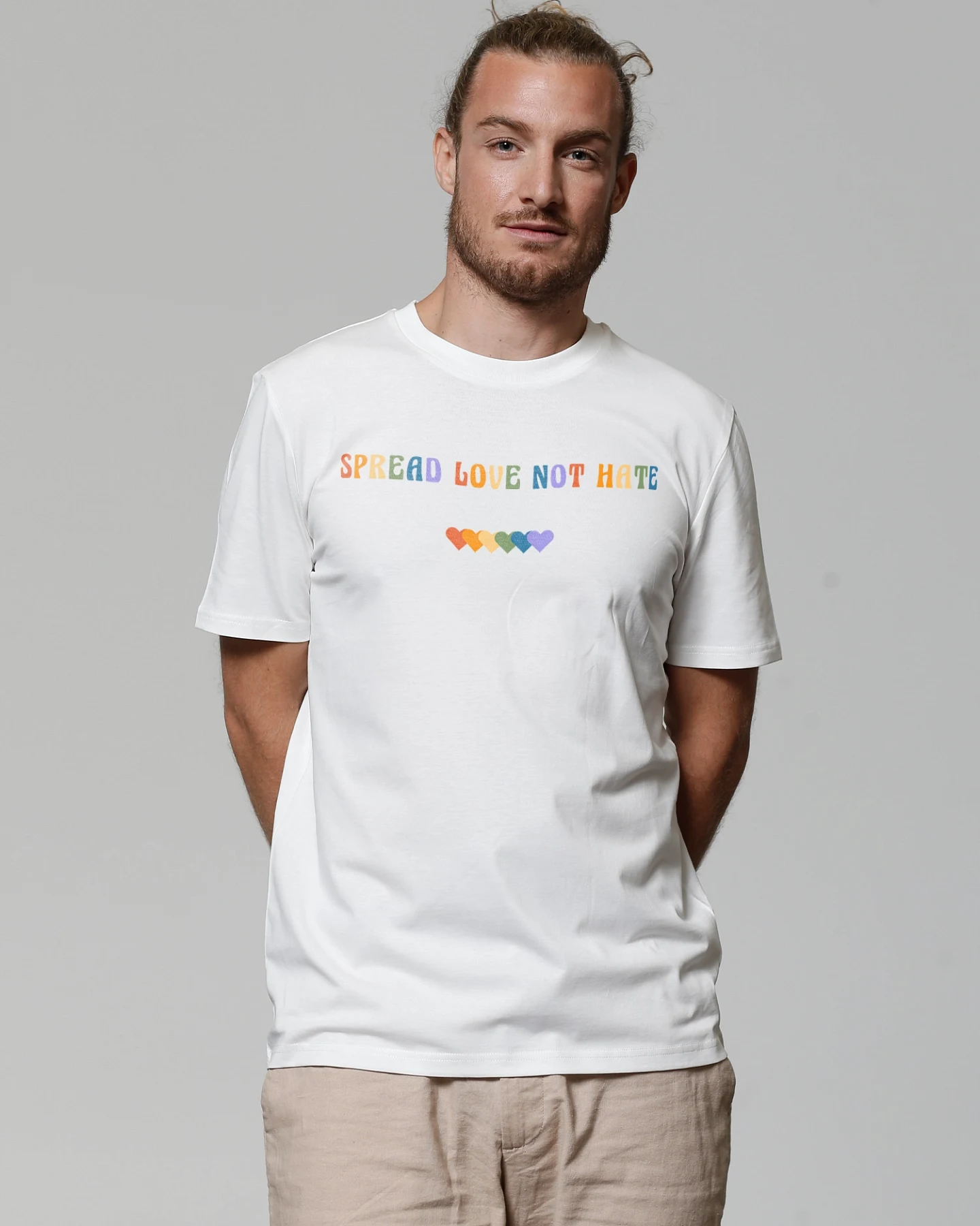 Watapparel Shirt Spread Love not Hate – Ansicht 2