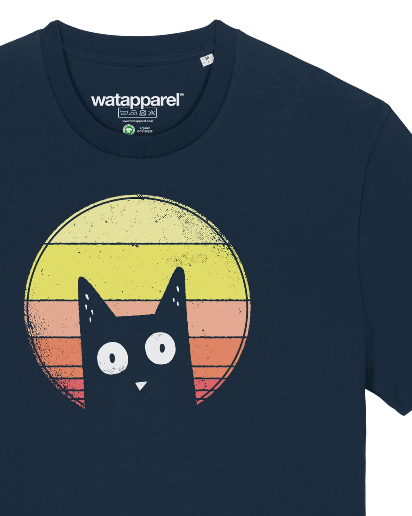 Watapparel T-Shirt Sunset Cat – Ansicht 3