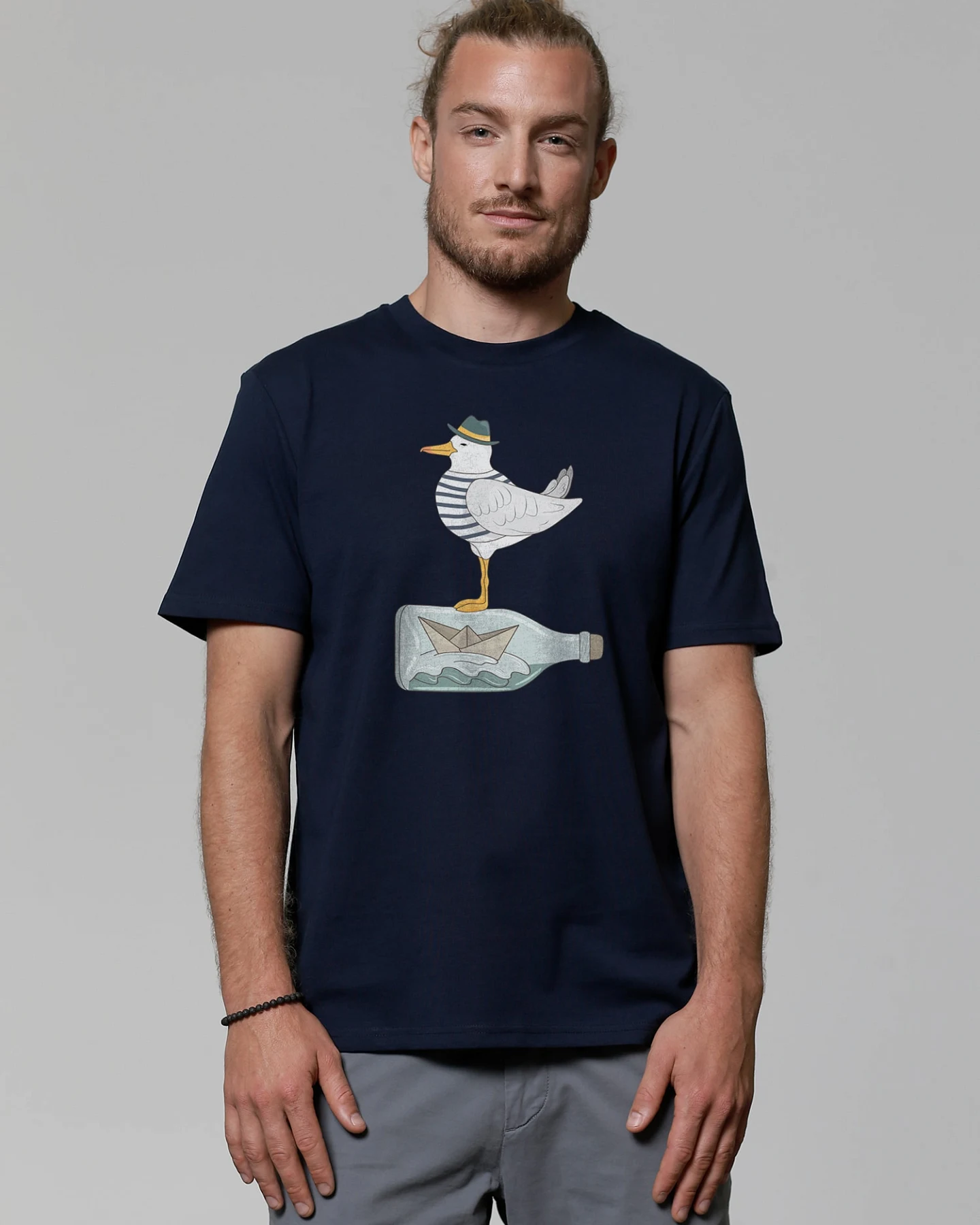 Watapparel Shirt Möwe mit Hut – Ansicht 2