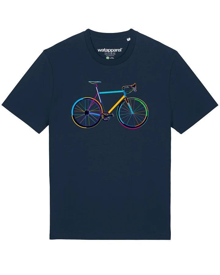 Watapparel T-Shirt Fahrrad by night