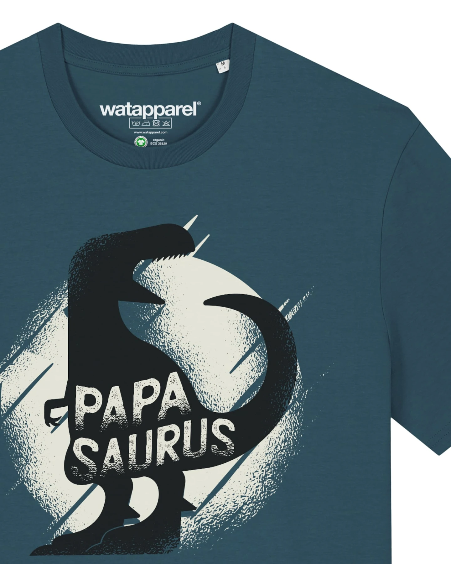 Watapparel T-Shirt Papasaurus – Ansicht 3