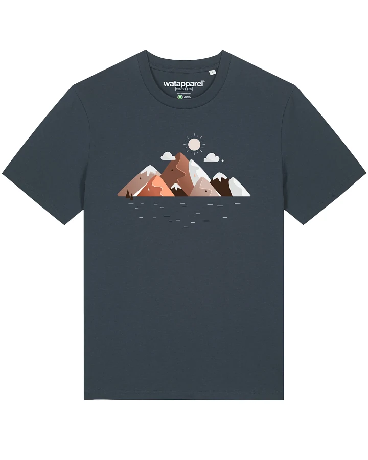 Watapparel T-Shirt Mountains & Moon