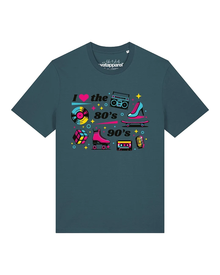 Watapparel T-Shirt 80s Love