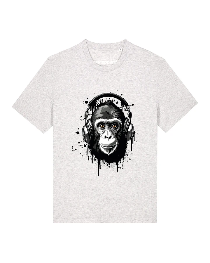 Watapparel T-Shirt Affe hört Musik