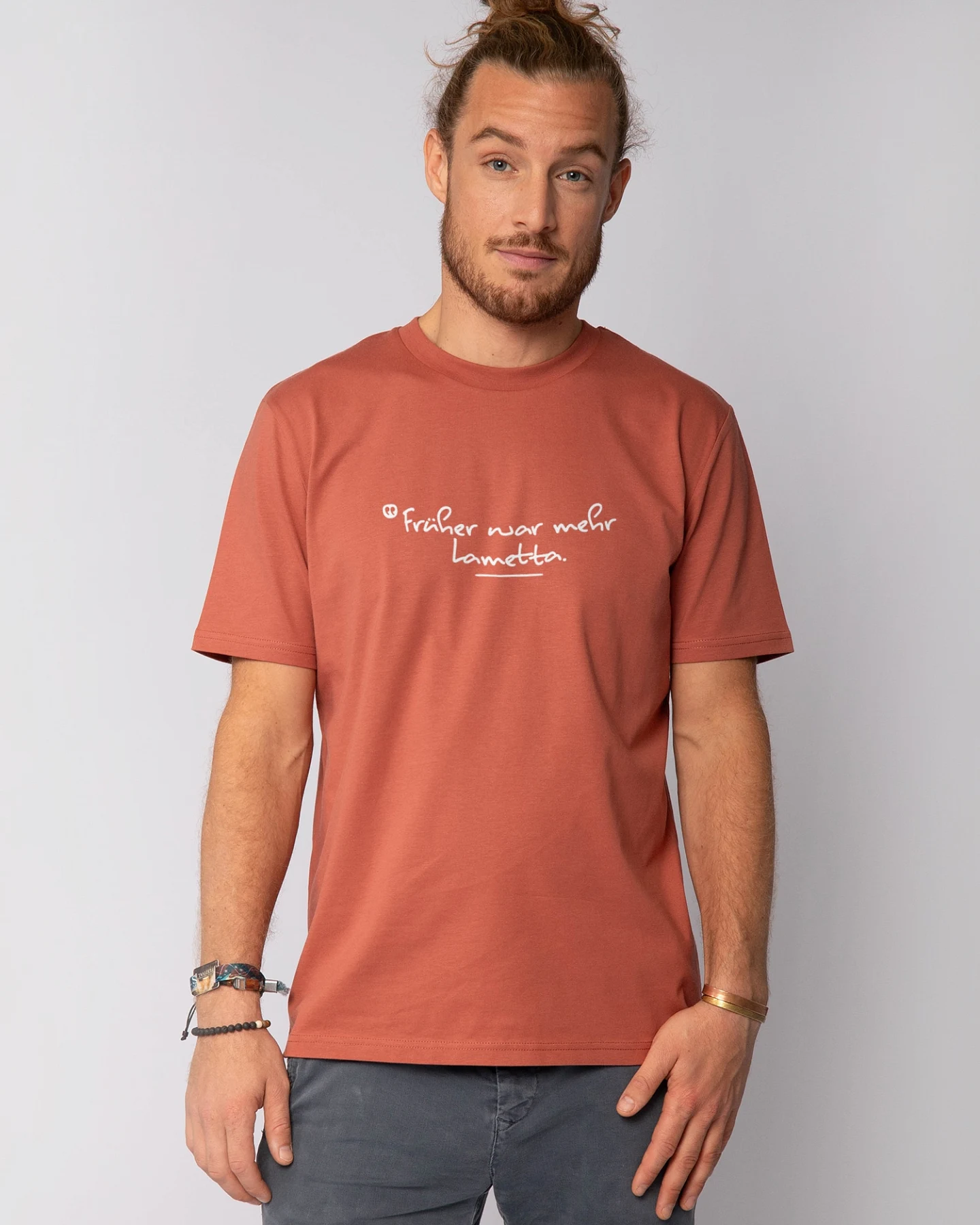 Watapparel T-Shirt Früher War Mehr Lametta – Ansicht 2