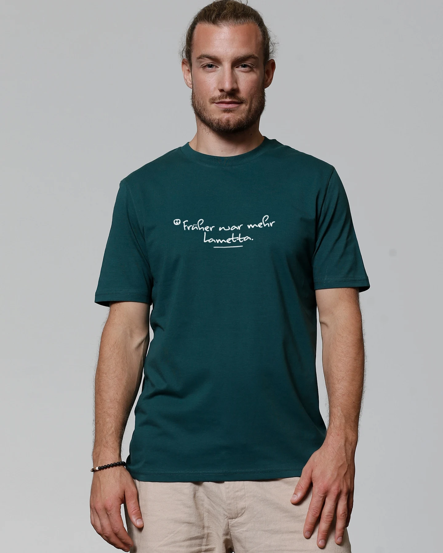 Watapparel T-Shirt Früher War Mehr Lametta – Ansicht 2