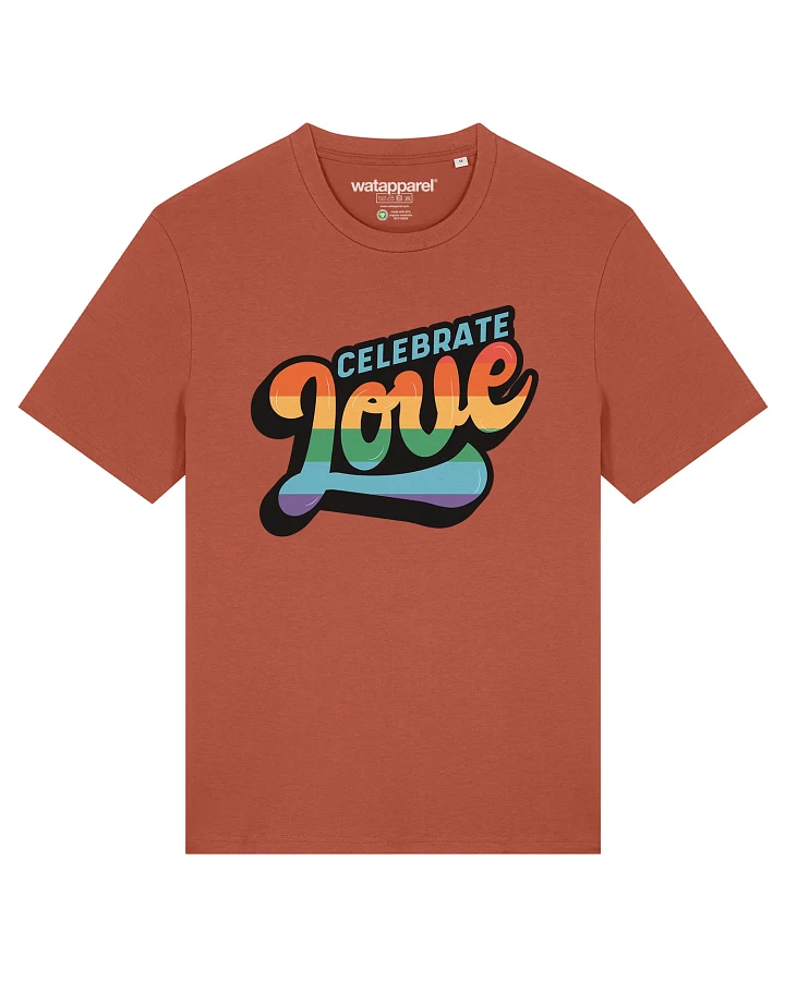 Produktseite: Watapparel T-Shirt Celebrate Love
