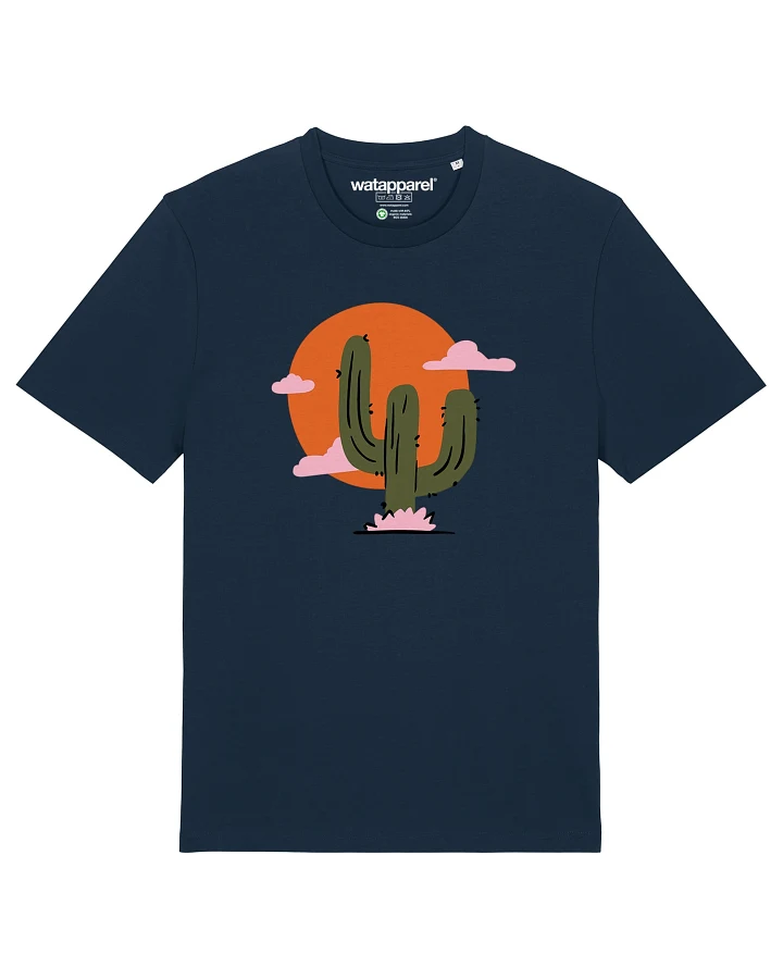 Produktseite: Watapparel T-Shirt Kaktus Im Sonnenuntergang