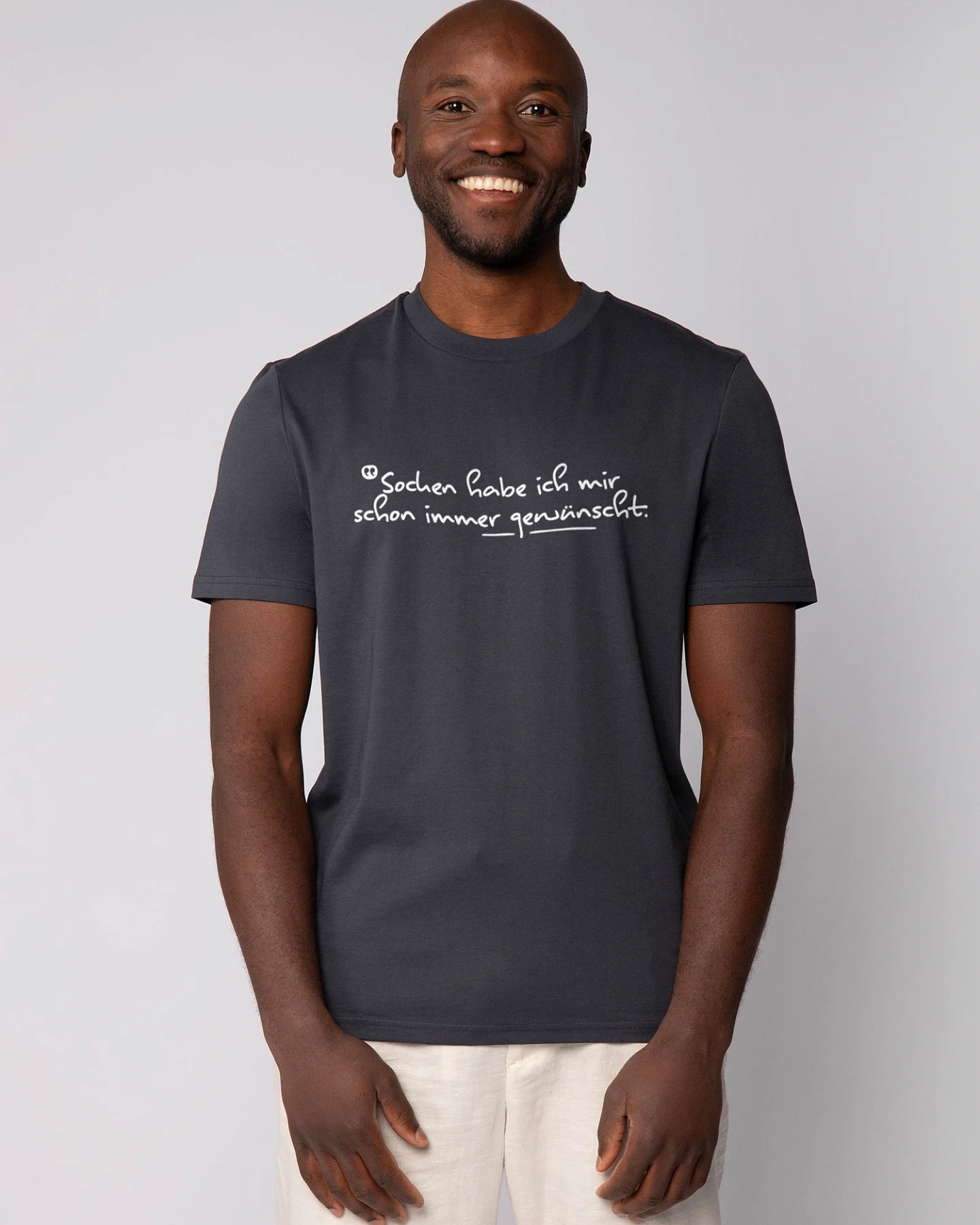 Watapparel T-Shirt Socken Habe Ich Mir Schon Immer Gewünscht – Ansicht 2