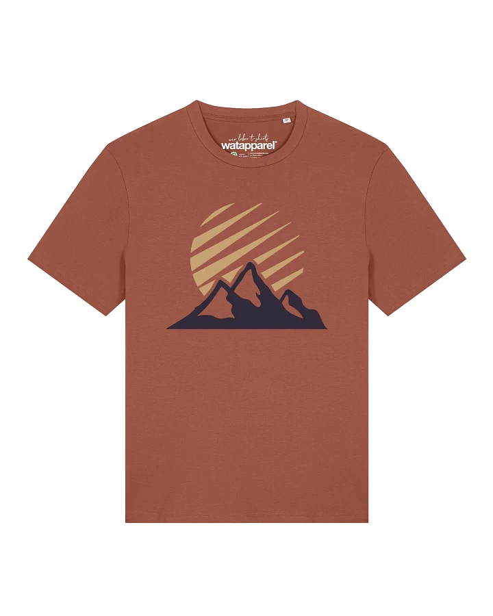 Watapparel T-Shirt Mountain and Sun