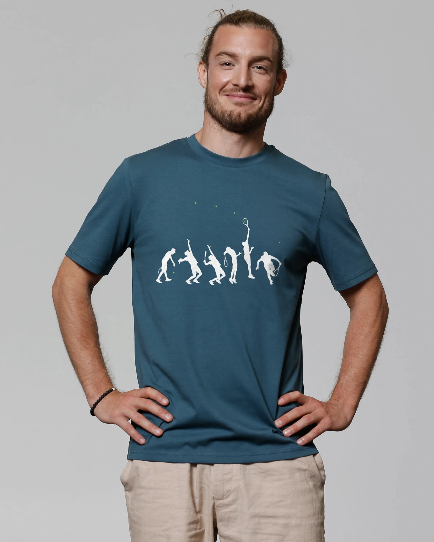 Watapparel T-Shirt Tennis Evolution – Ansicht 2