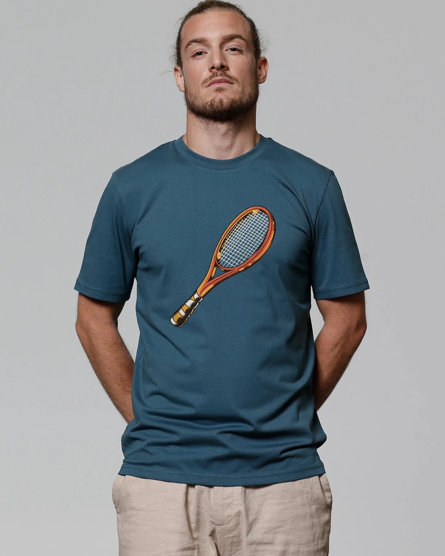 Watapparel T-Shirt Tennisschläger – Ansicht 2