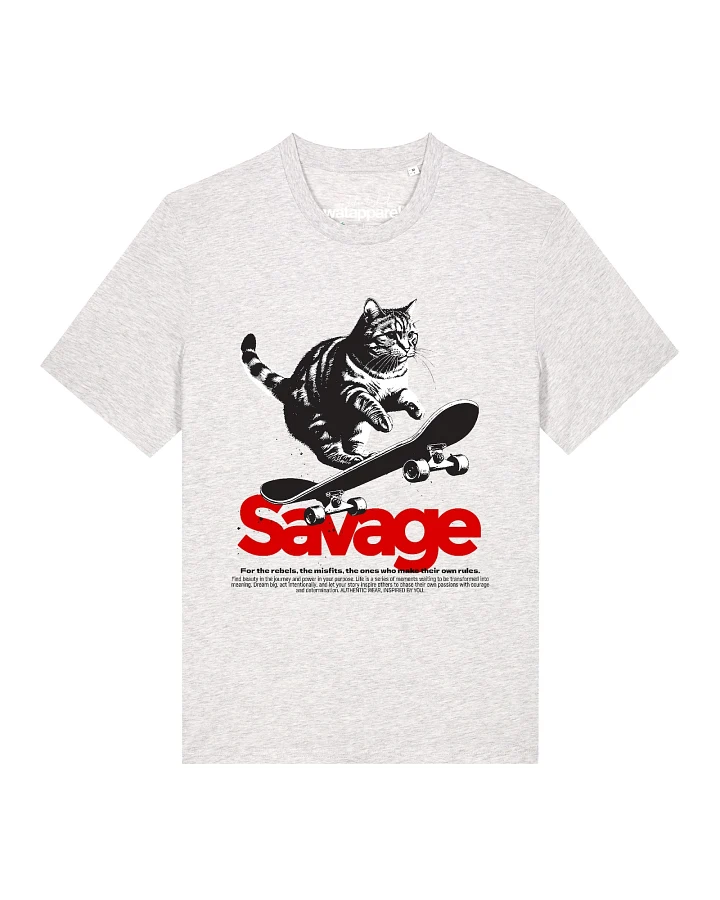 Watapparel T-Shirt Savage cat
