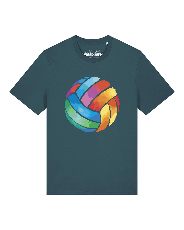 Watapparel T-Shirt Volleyball in Watercolor