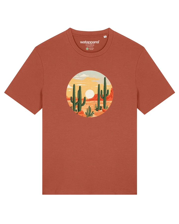 Produktseite: Watapparel T-Shirt Sonnenuntergang in der Wüste