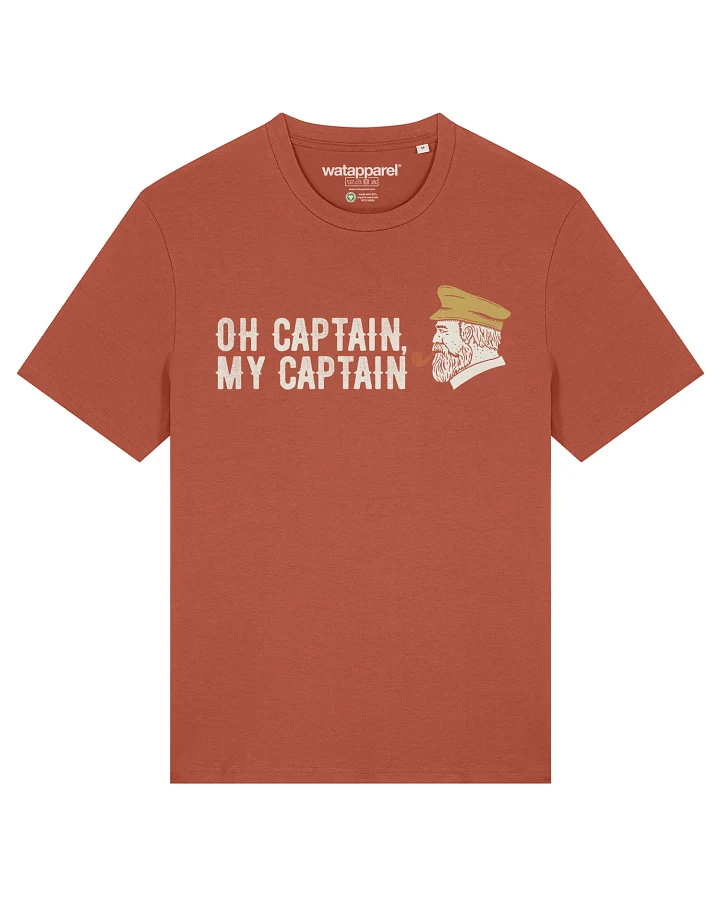 Produktseite: Watapparel T-Shirt Oh Captain My Captain