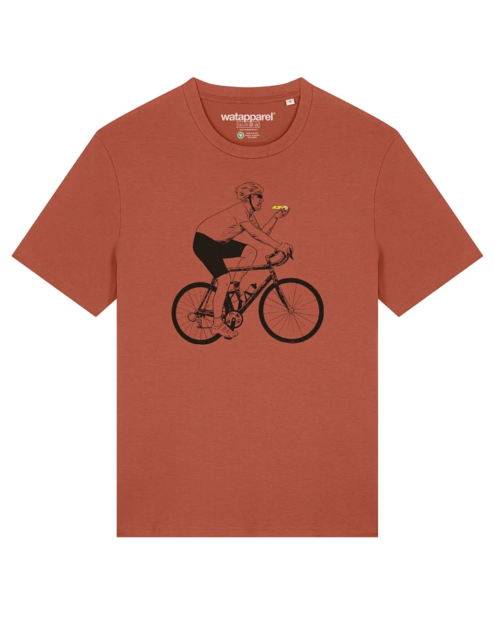 Produktseite: Watapparel T-Shirt Fahrrad und Pizza