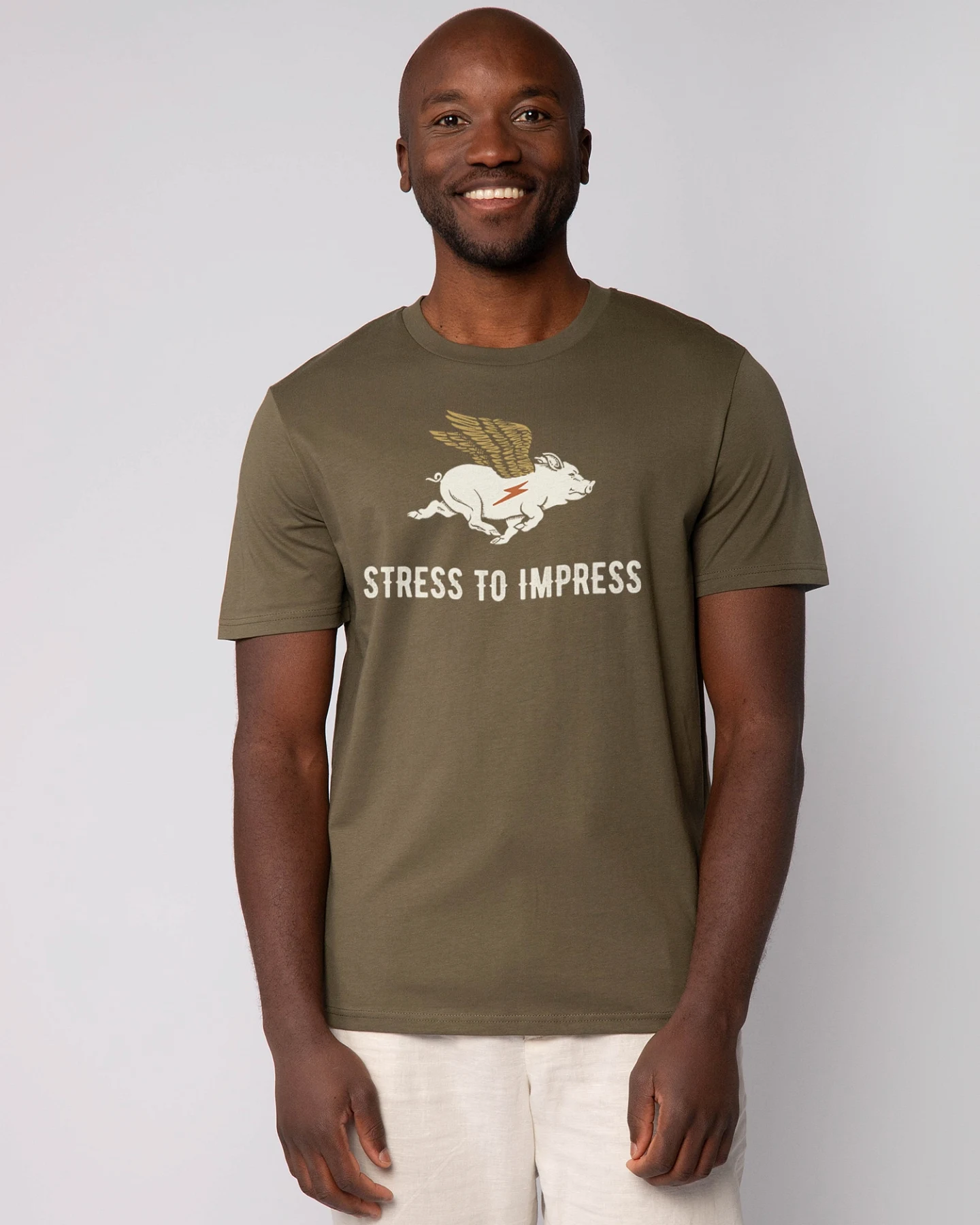Watapparel T-Shirt Stress To Impress – Ansicht 2