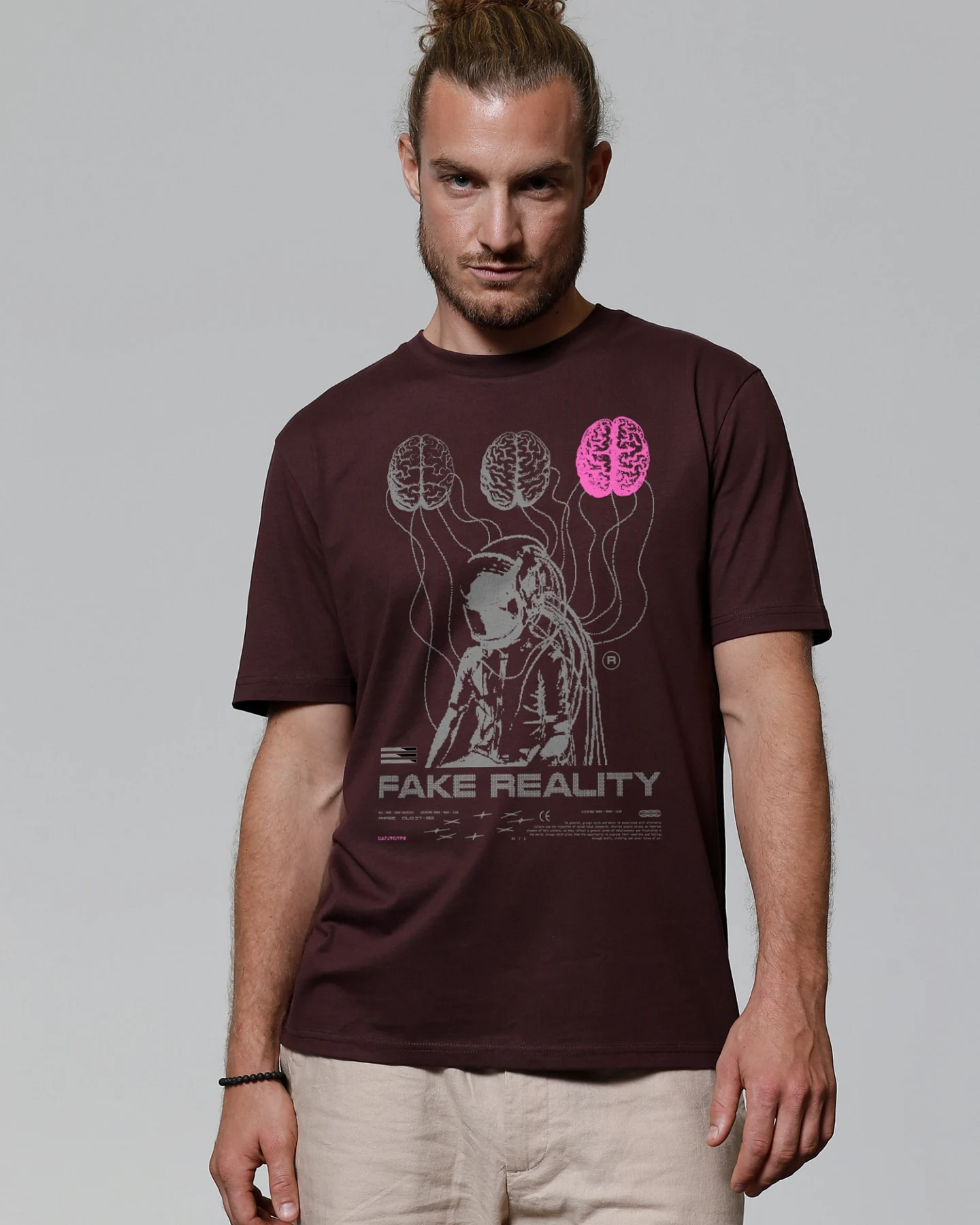 Watapparel T-Shirt Fake Reality – Ansicht 2